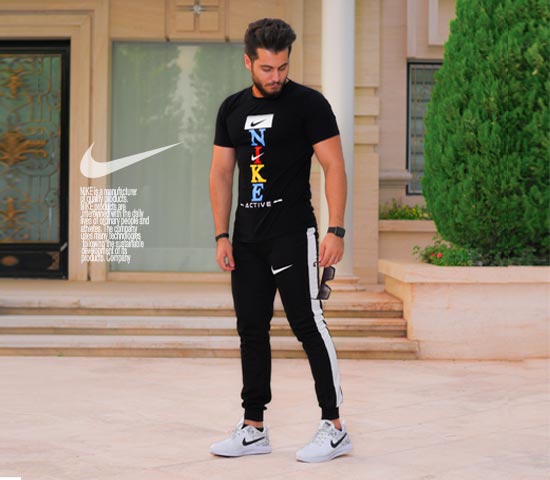 ست تیشرت و شلوار Nike مدل Penser