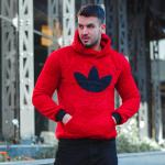 سویشرت مردانه adidas مدل shaniya (قرمز)